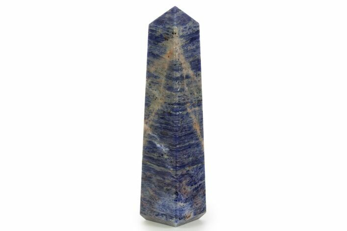 Deep Blue, Polished Sodalite Tower #343086